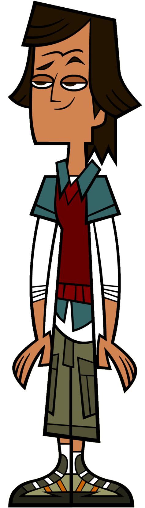 He was seen with the original. . Total drama noah